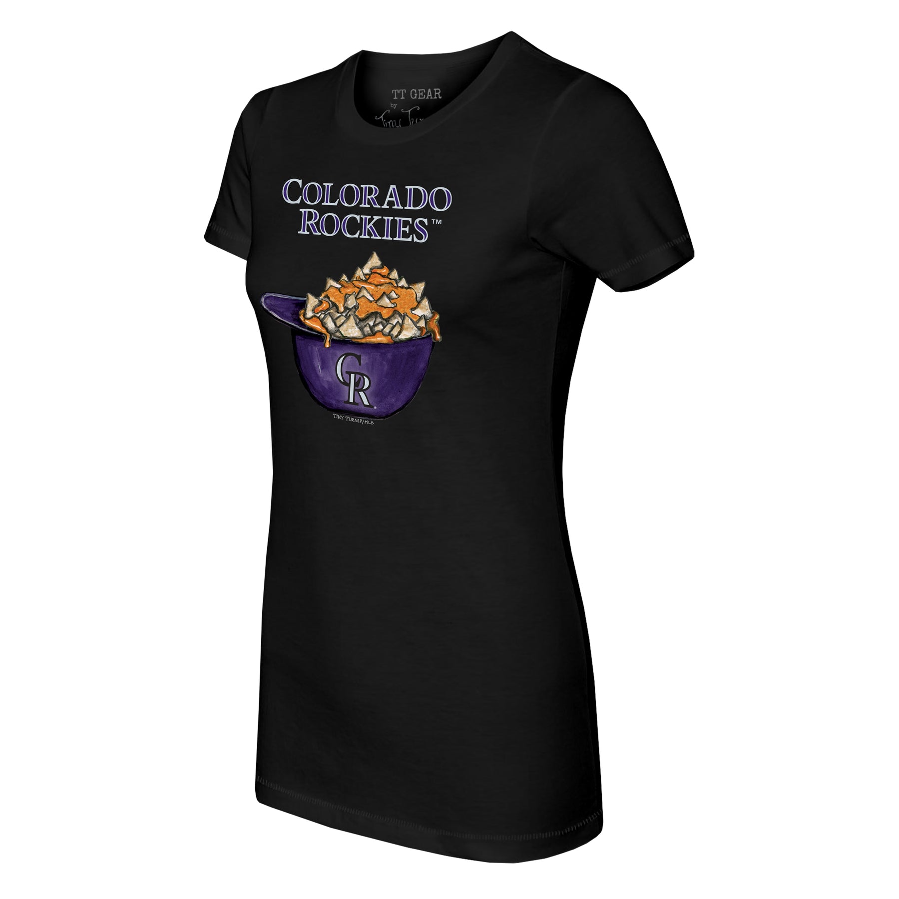 Colorado Rockies Nacho Helmet Tee Shirt