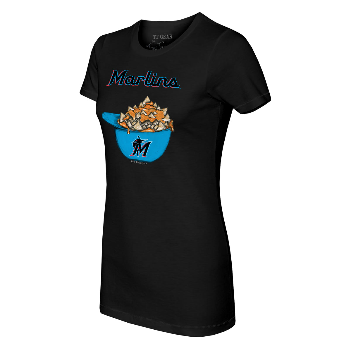 Miami Marlins Nacho Helmet Tee Shirt
