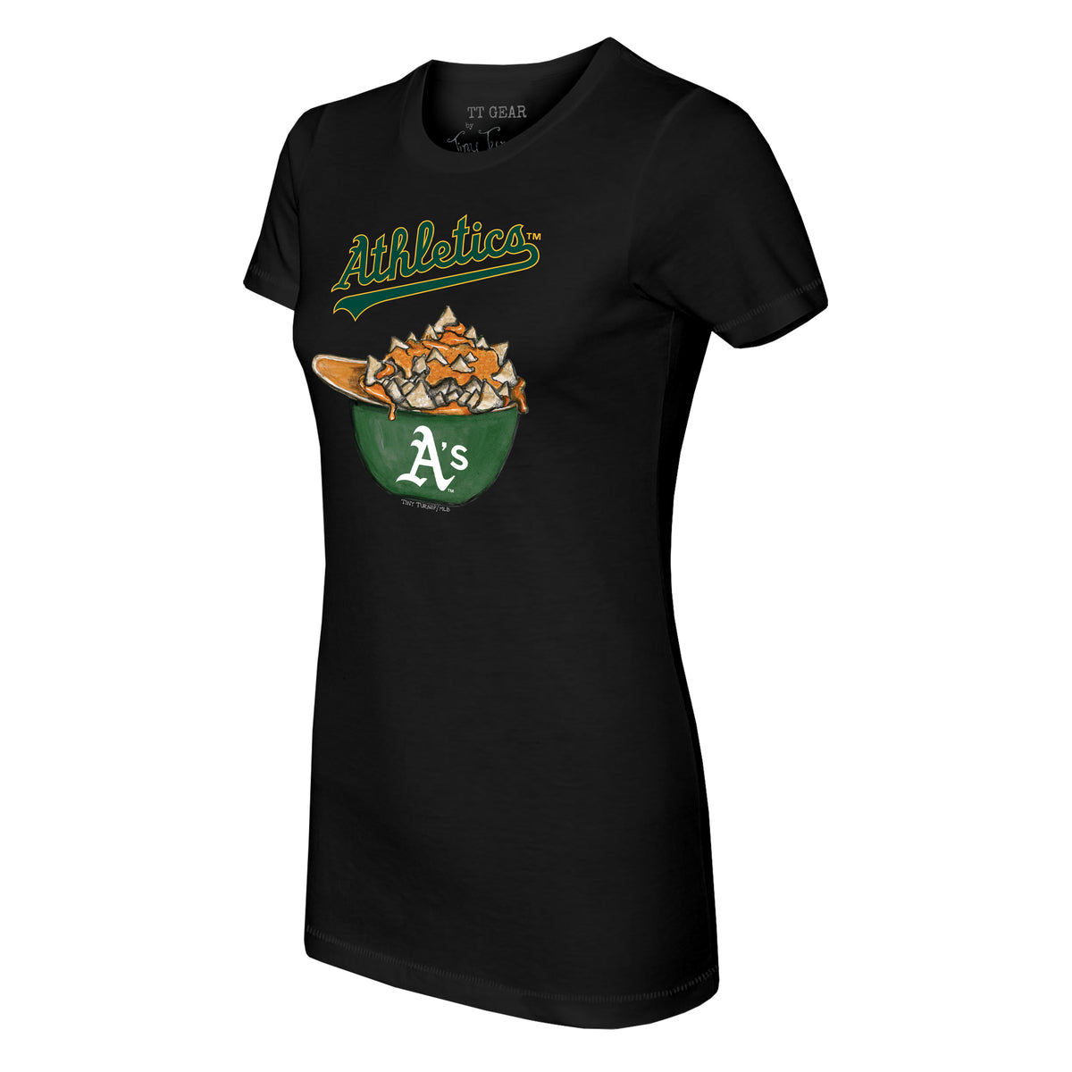 Oakland Athletics Nacho Helmet Tee Shirt