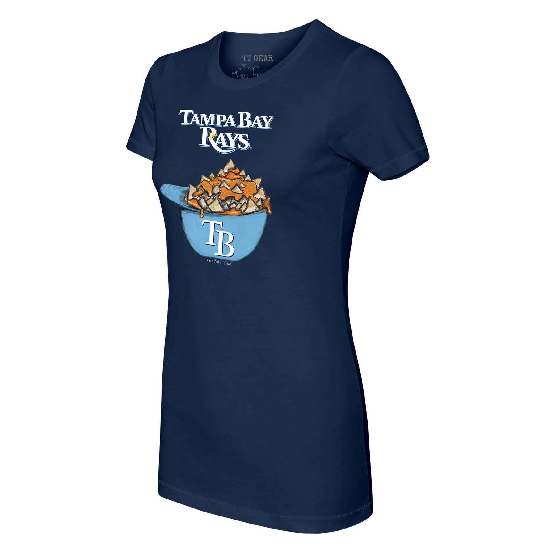 Tampa Bay Rays Nacho Helmet Tee Shirt
