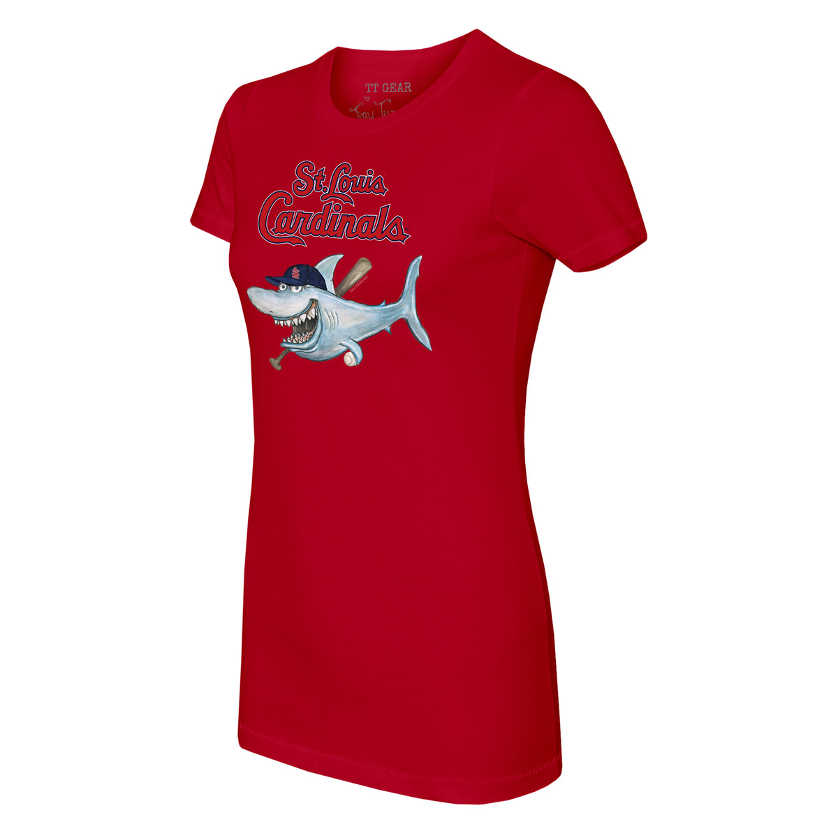 St. Louis Cardinals Shark Tee Shirt