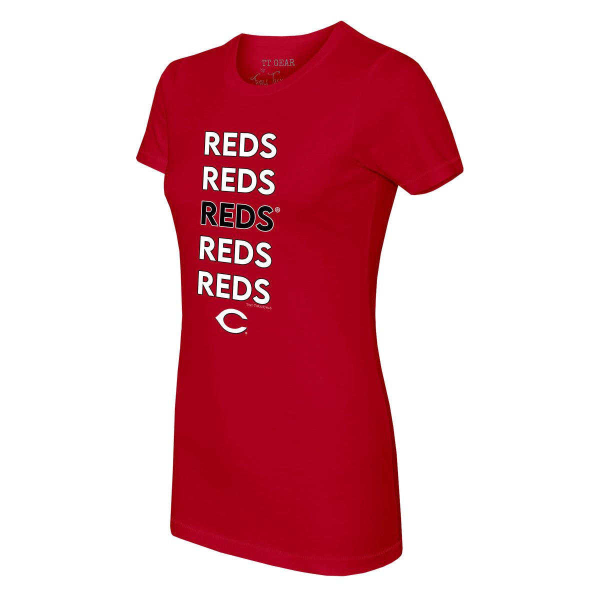 Cincinnati Reds Stacked Tee Shirt