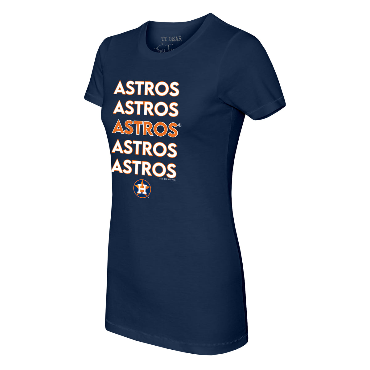 Houston Astros Stacked Tee Shirt