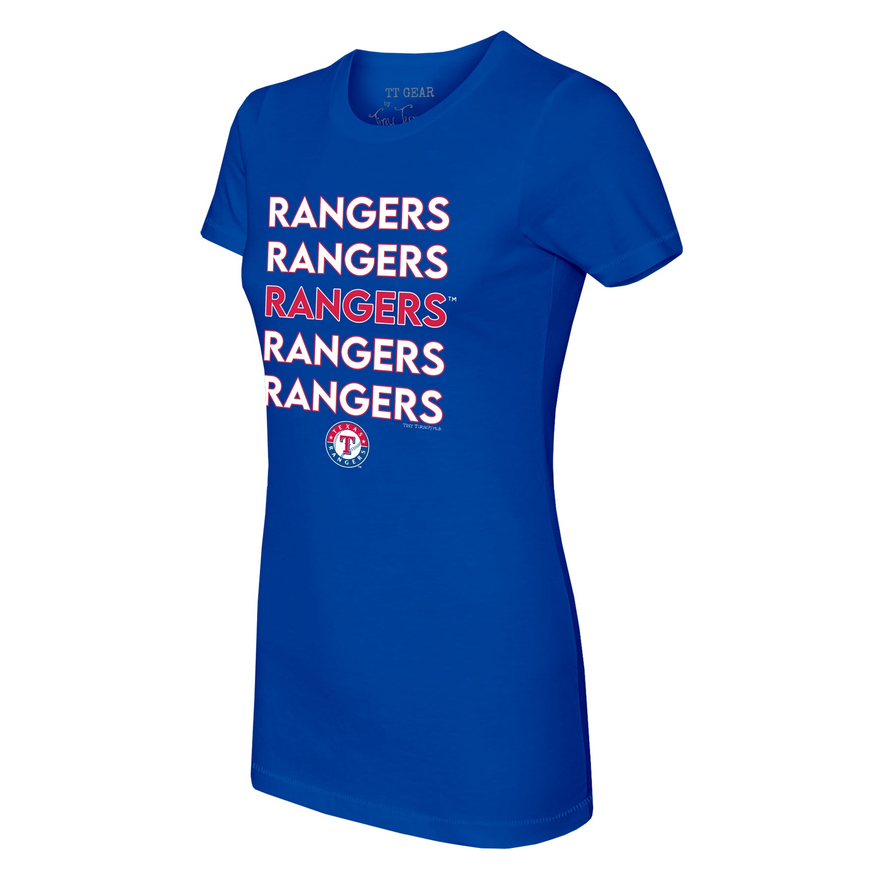 Texas Rangers Stacked Tee Shirt