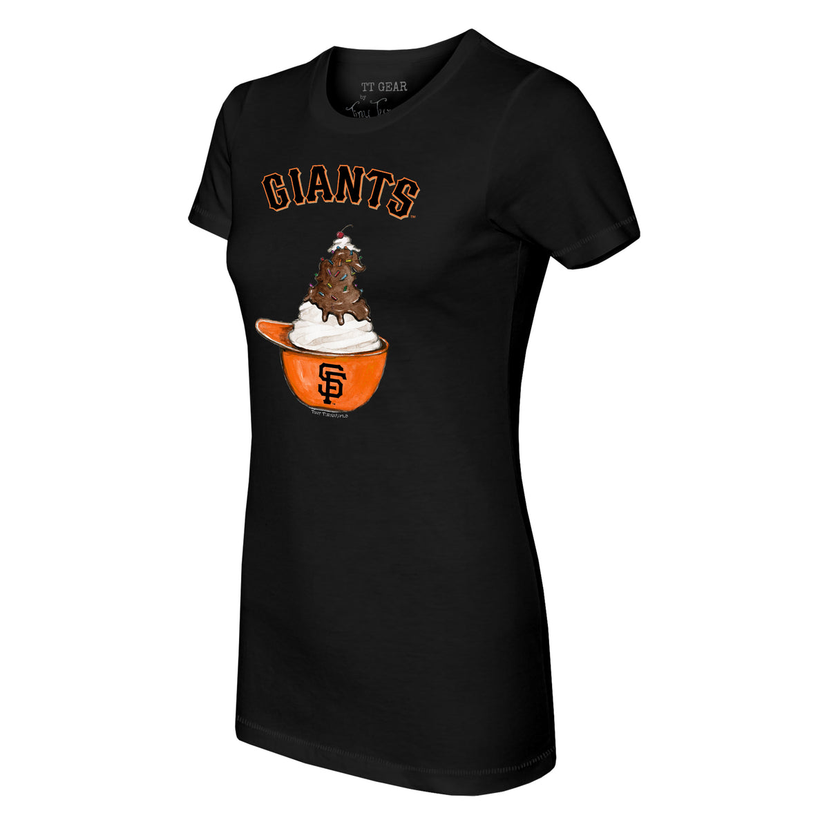 San Francisco Giants Sundae Helmet Tee Shirt