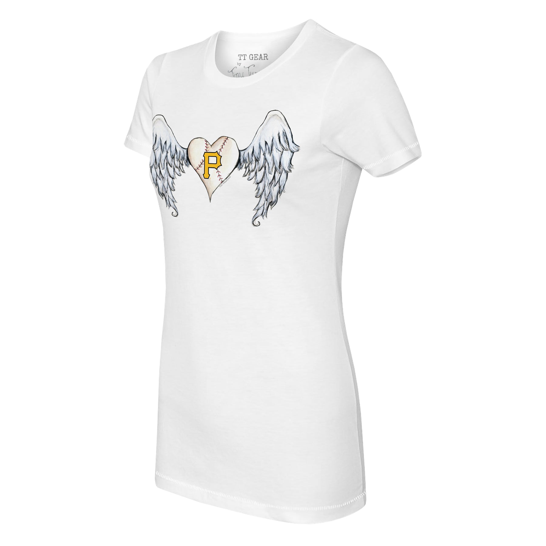 Pittsburgh Pirates Angel Wings Tee Shirt