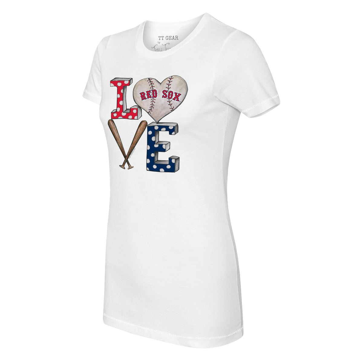 Boston Red Sox Baseball LOVE Tee Shirt