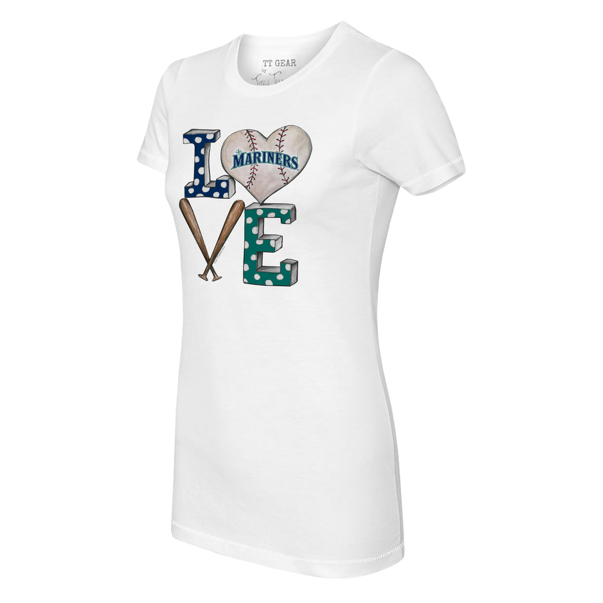 Seattle Mariners Baseball LOVE Tee Shirt