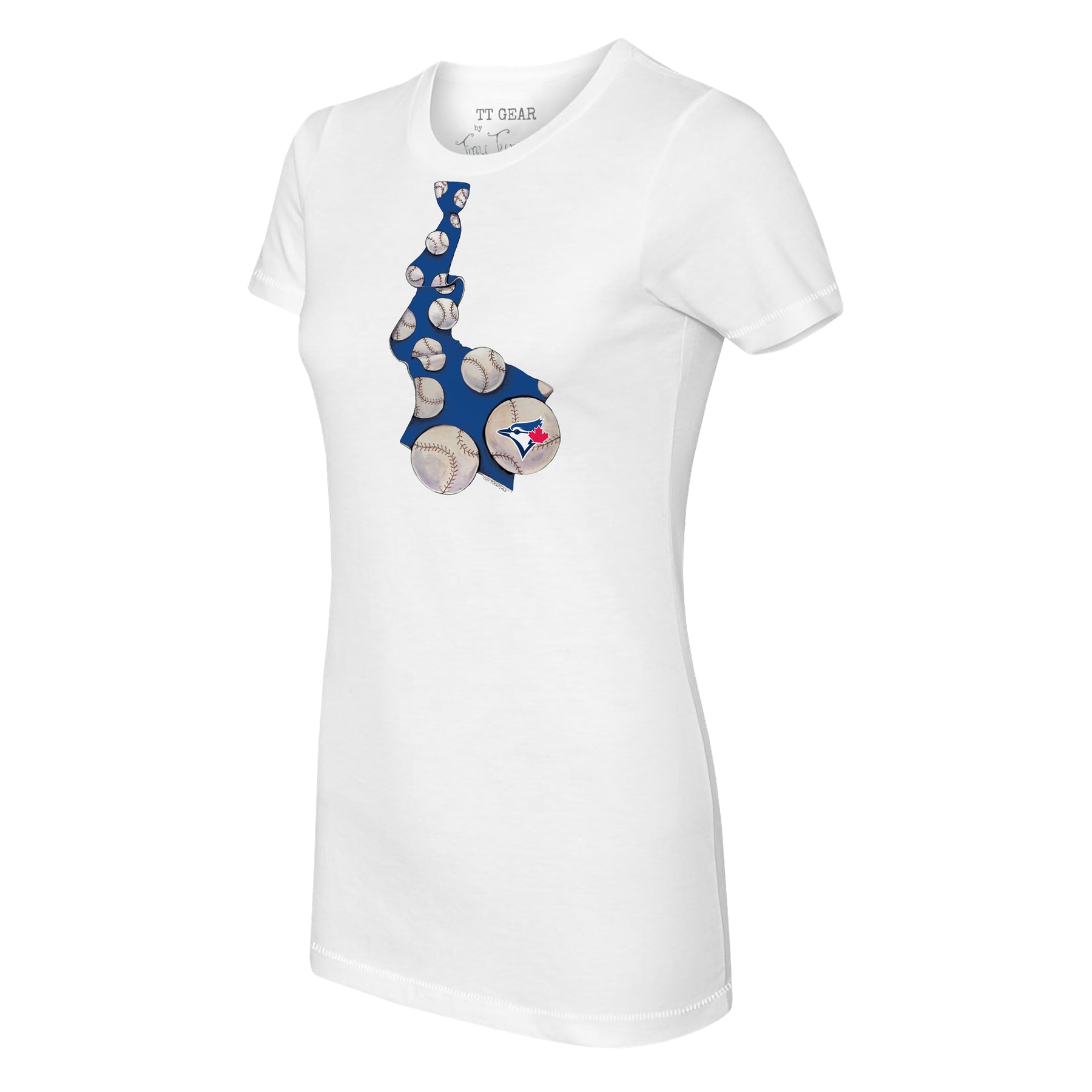Toronto Blue Jays Baseball Tie Tee Shirt
