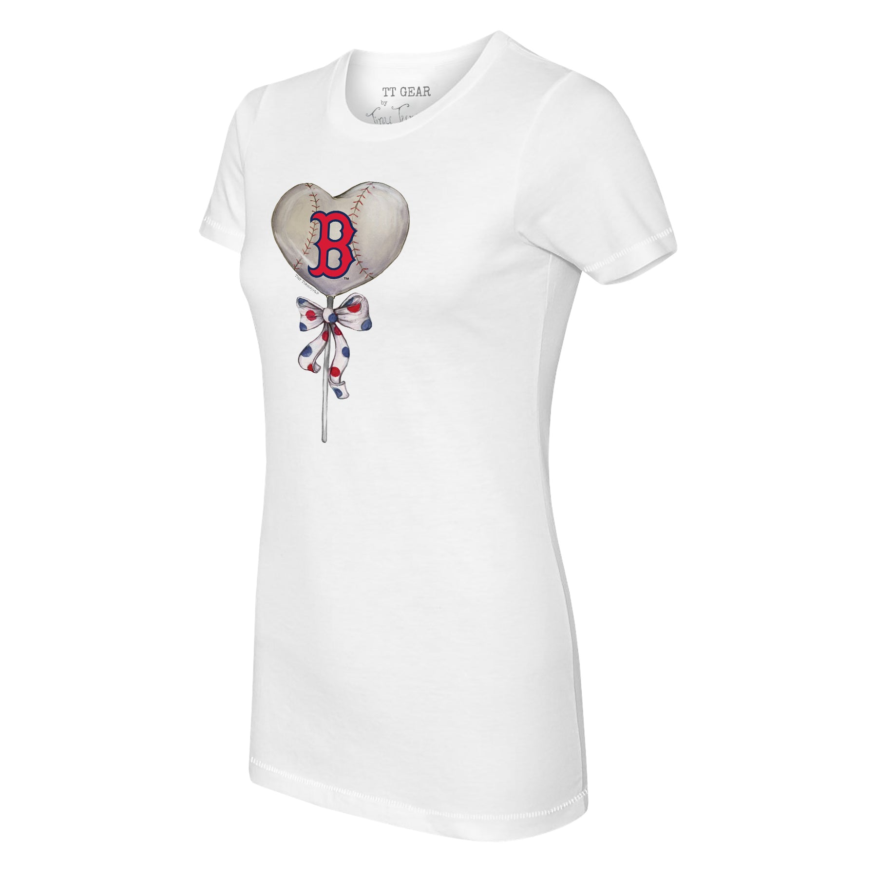 Boston Red Sox Heart Lolly Tee Shirt