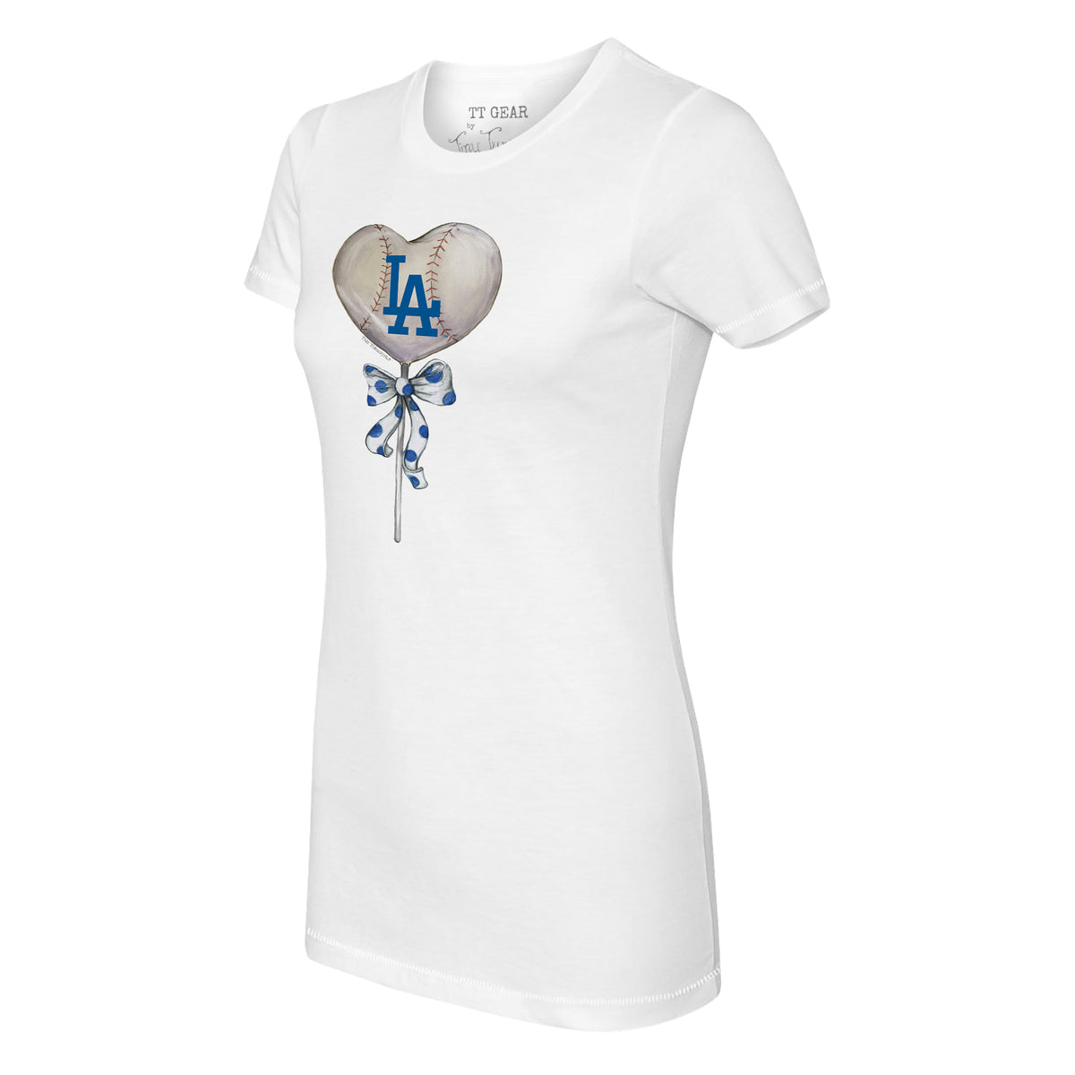 Los Angeles Dodgers Heart Lolly Tee Shirt