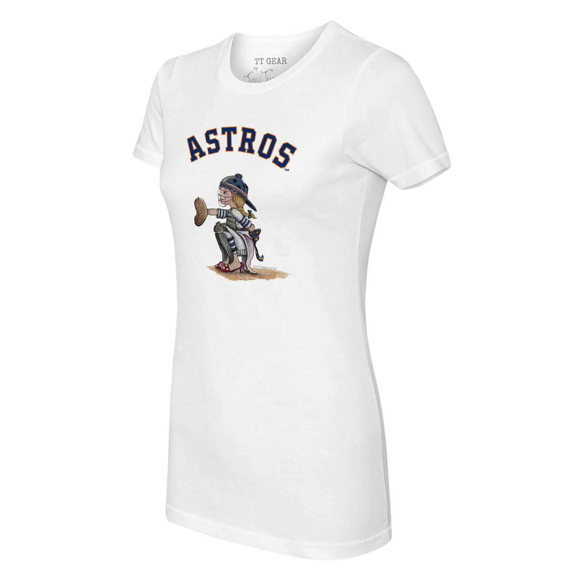 Houston Astros Kate the Catcher Tee Shirt