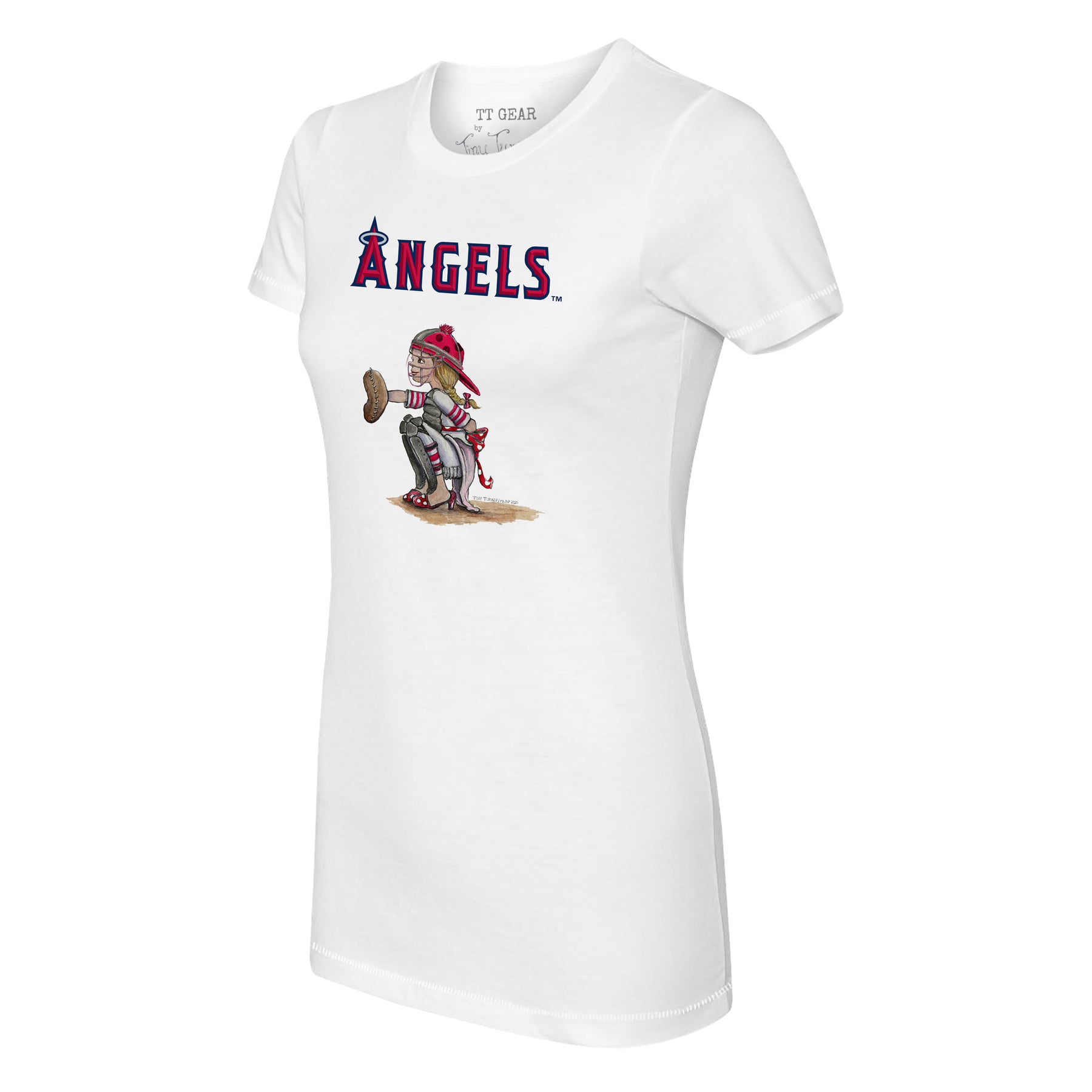 Los Angeles Angels Kate the Catcher Tee Shirt