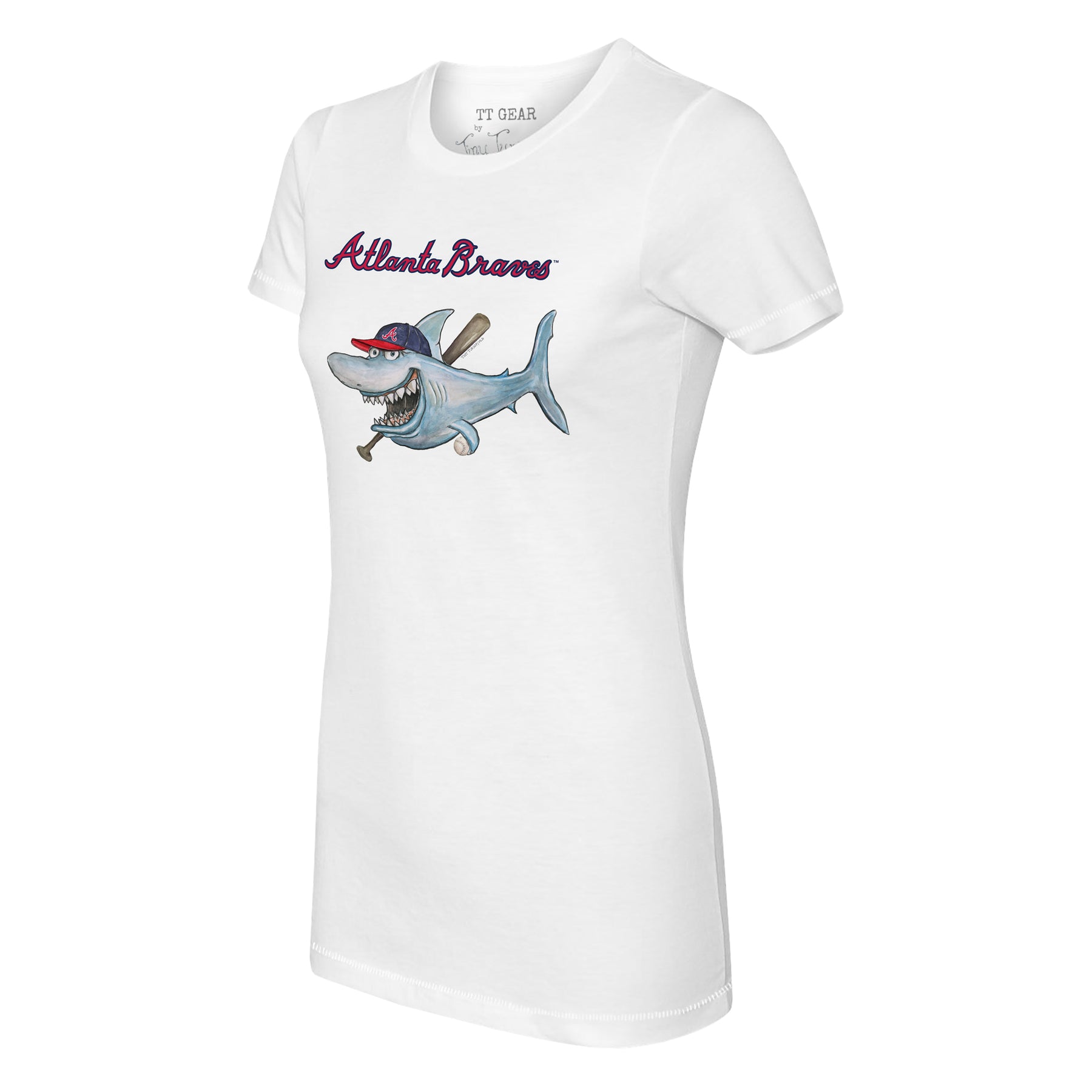 Atlanta Braves Shark Tee Shirt