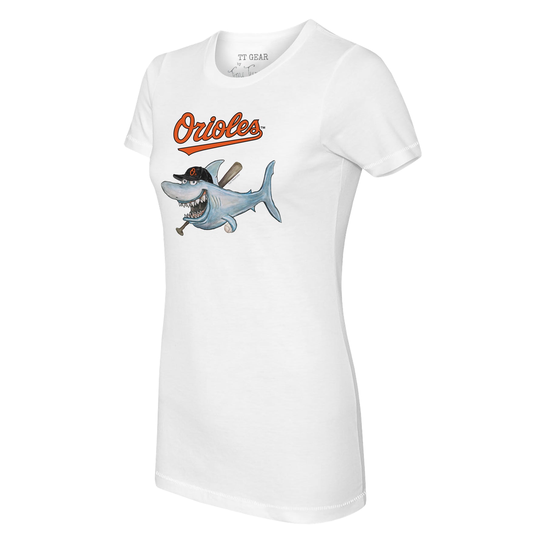 Baltimore Orioles Shark Tee Shirt