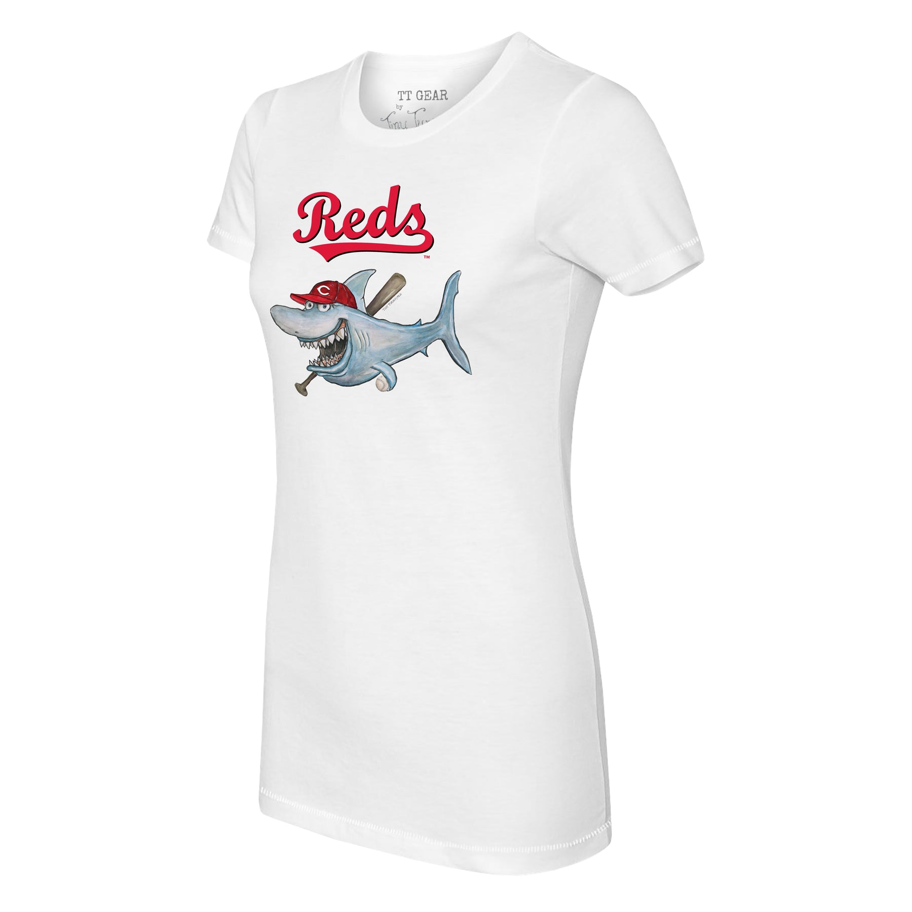 Cincinnati Reds Shark Tee Shirt