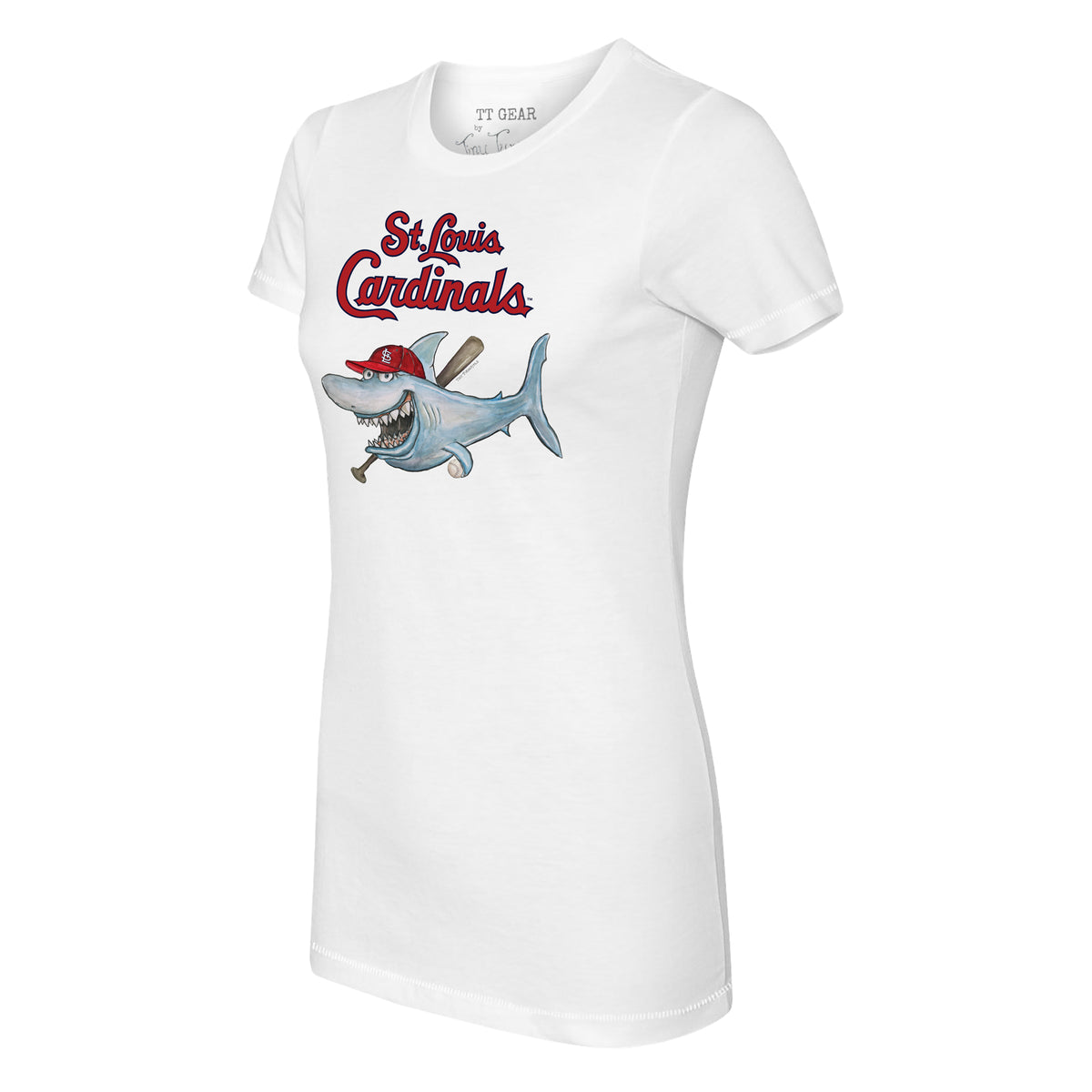 St. Louis Cardinals Shark Tee Shirt