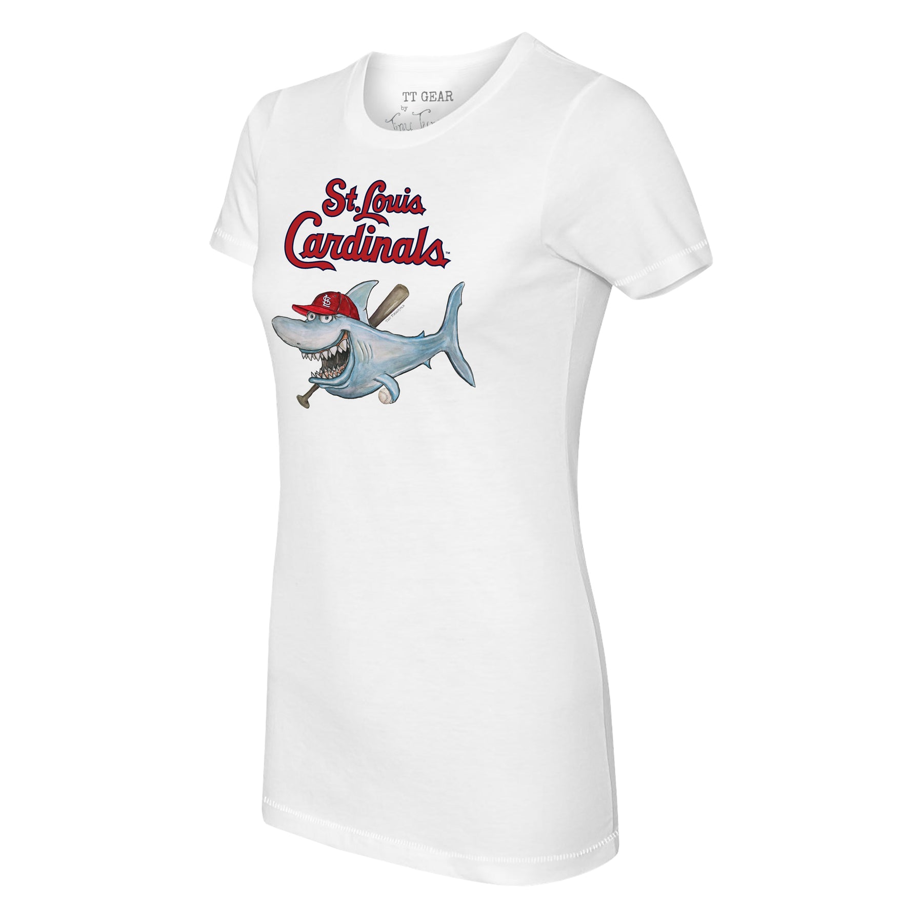 St. Louis Cardinals Shark Tee Shirt