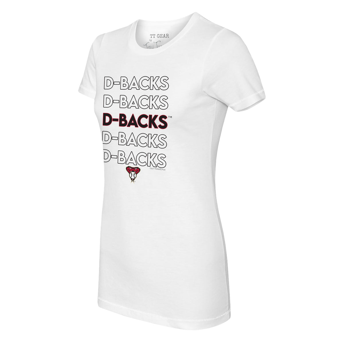 Arizona Diamondbacks Stacked Tee Shirt