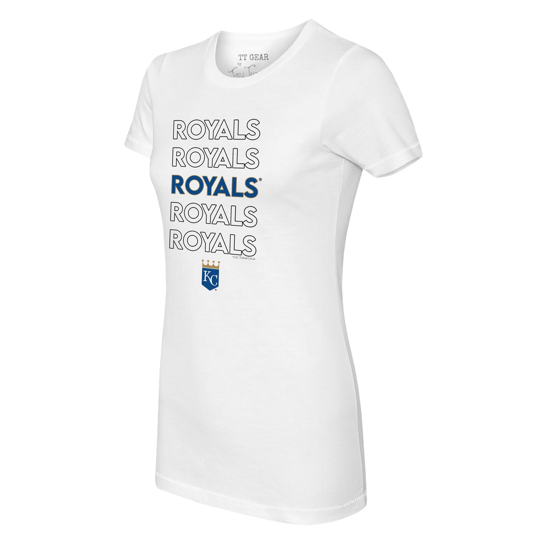 Kansas City Royals Stacked Tee Shirt