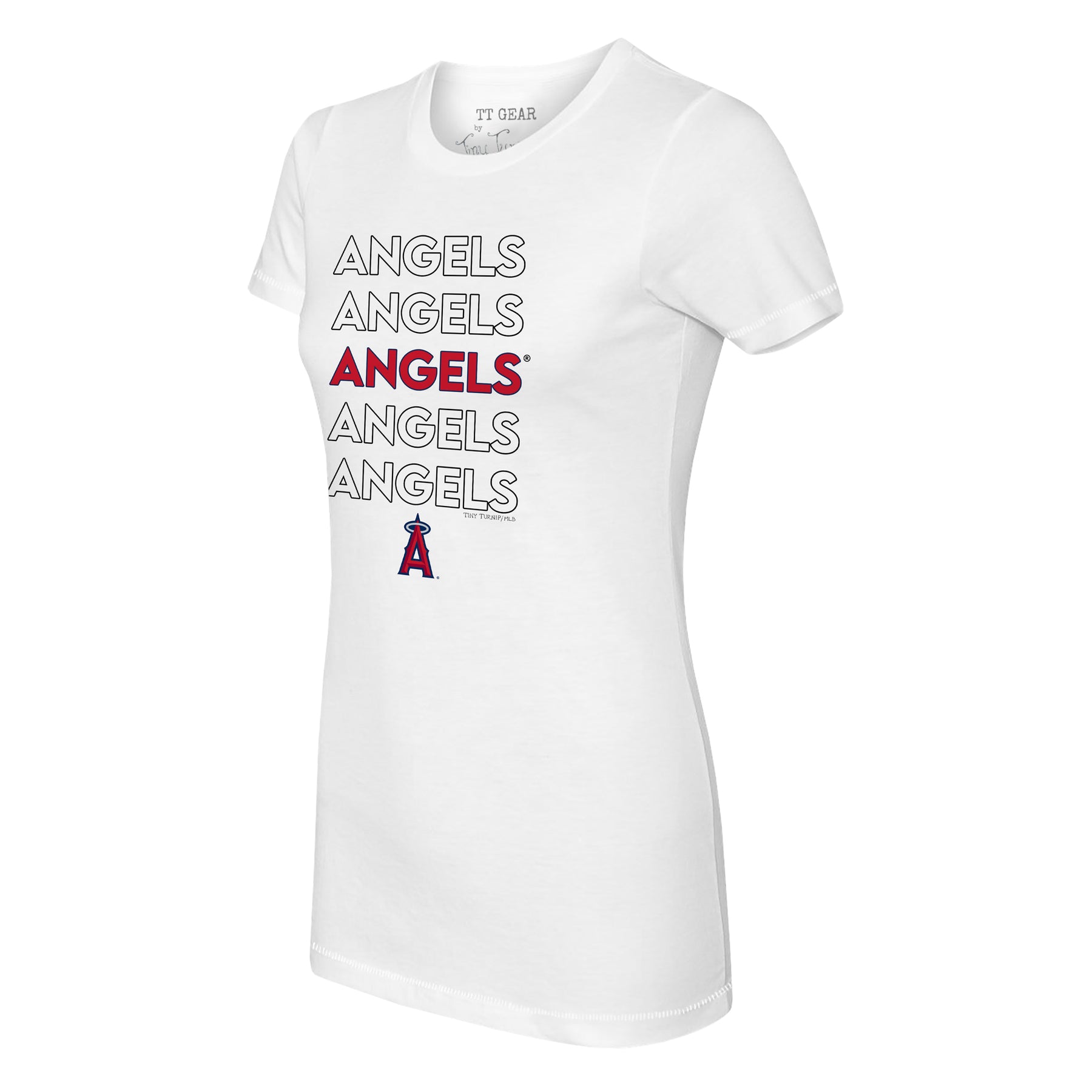 Los Angeles Angels Stacked Tee Shirt