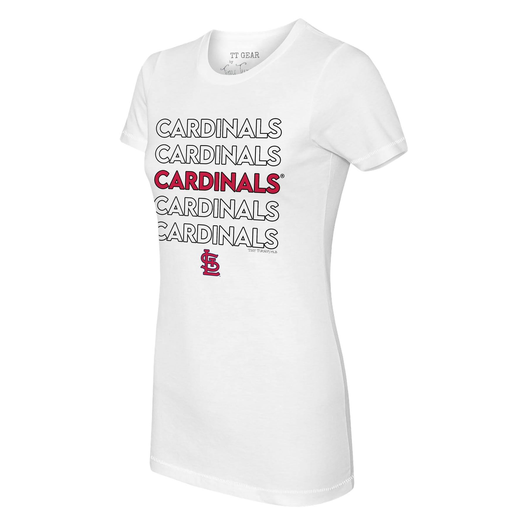 St. Louis Cardinals Stacked Tee Shirt