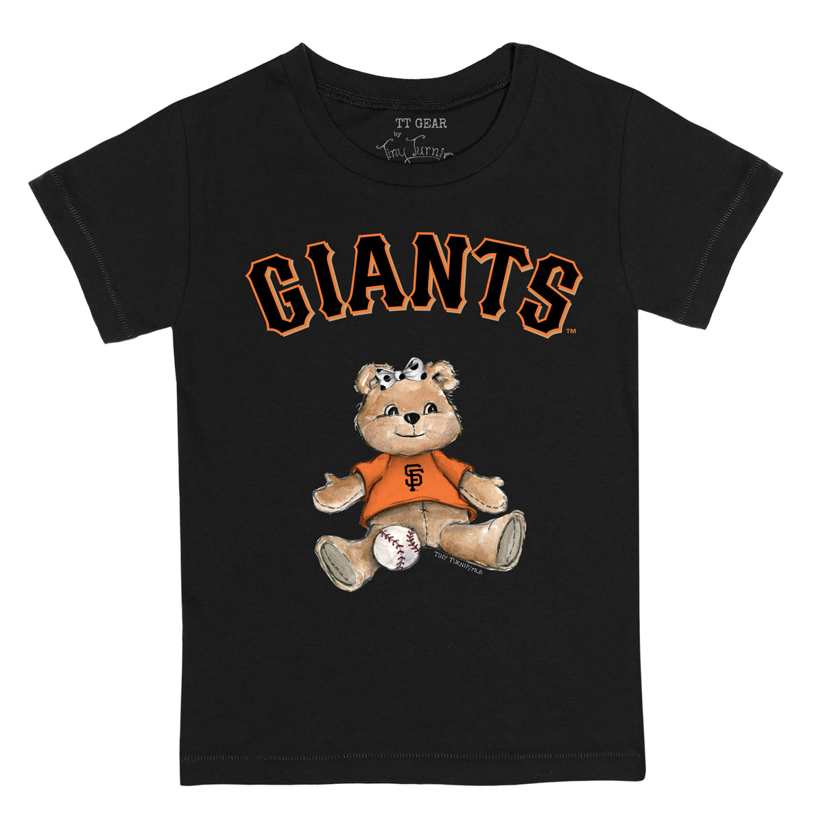 San Francisco Giants Girl Teddy Tee Shirt