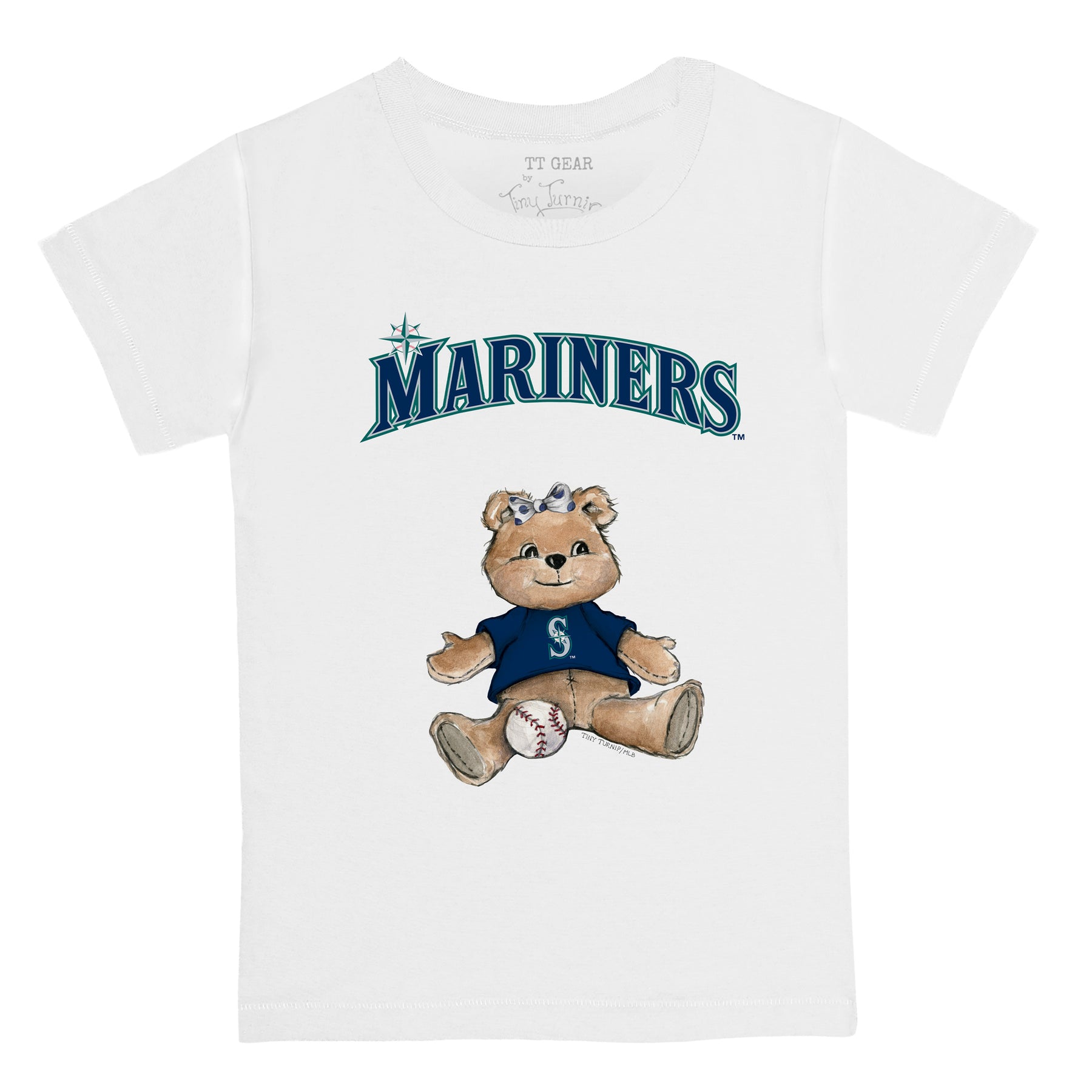 Seattle Mariners Girl Teddy Tee Shirt