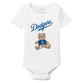 Los Angeles Dodgers Girl Teddy Short Sleeve Snapper