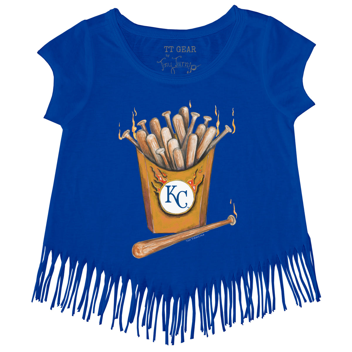 Kansas City Royals Hot Bats Fringe Tee