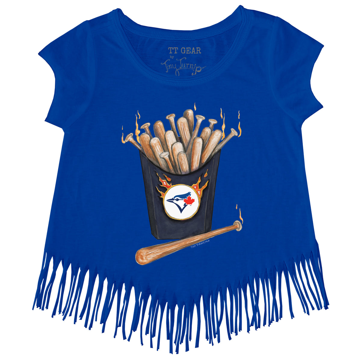 Toronto Blue Jays Hot Bats Fringe Tee