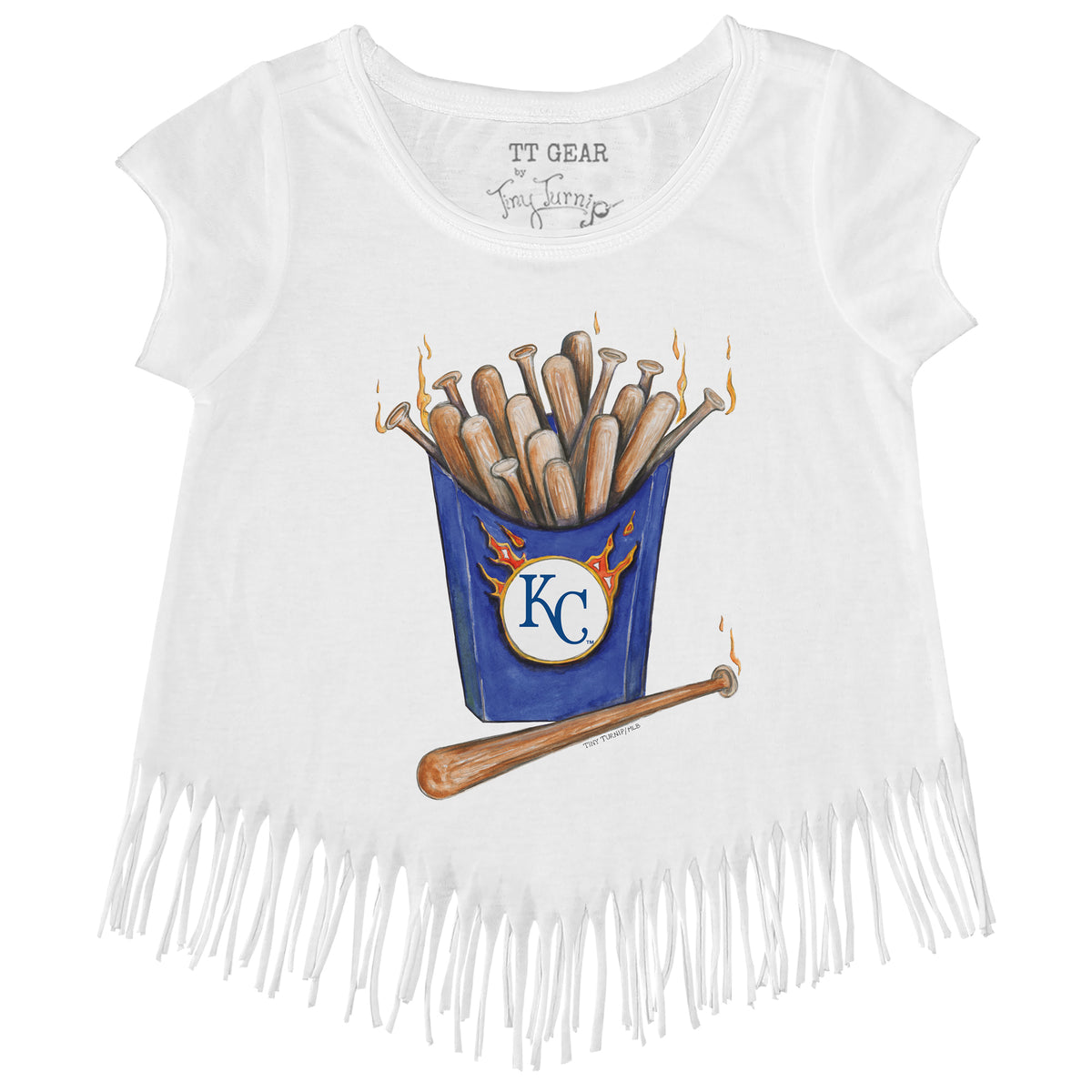 Kansas City Royals Hot Bats Fringe Tee