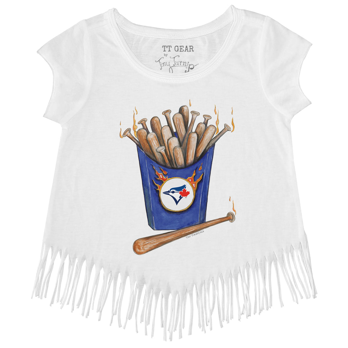 Toronto Blue Jays Hot Bats Fringe Tee