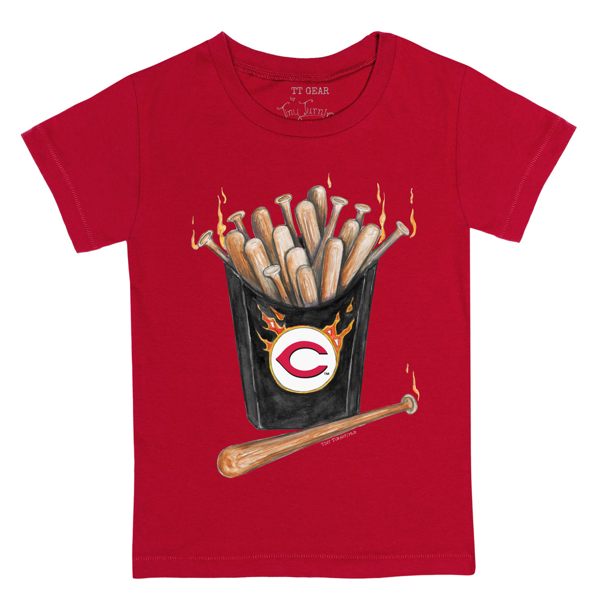 Cincinnati Reds Hot Bats Tee Shirt
