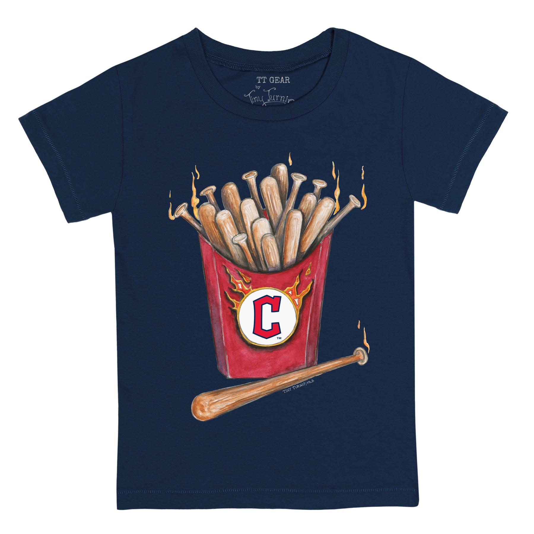 Cleveland Guardians Hot Bats Tee Shirt