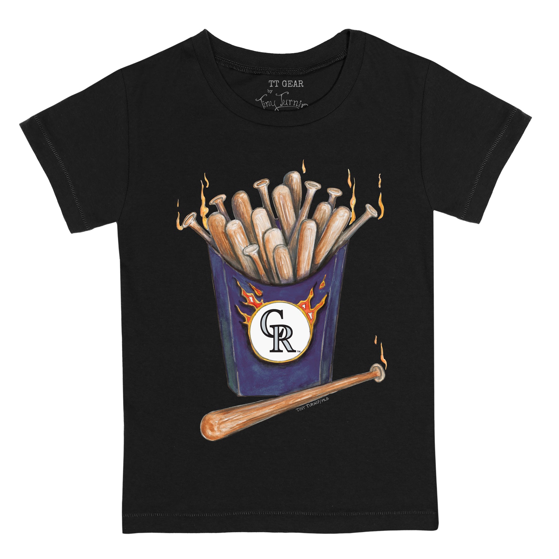 Colorado Rockies Hot Bats Tee Shirt