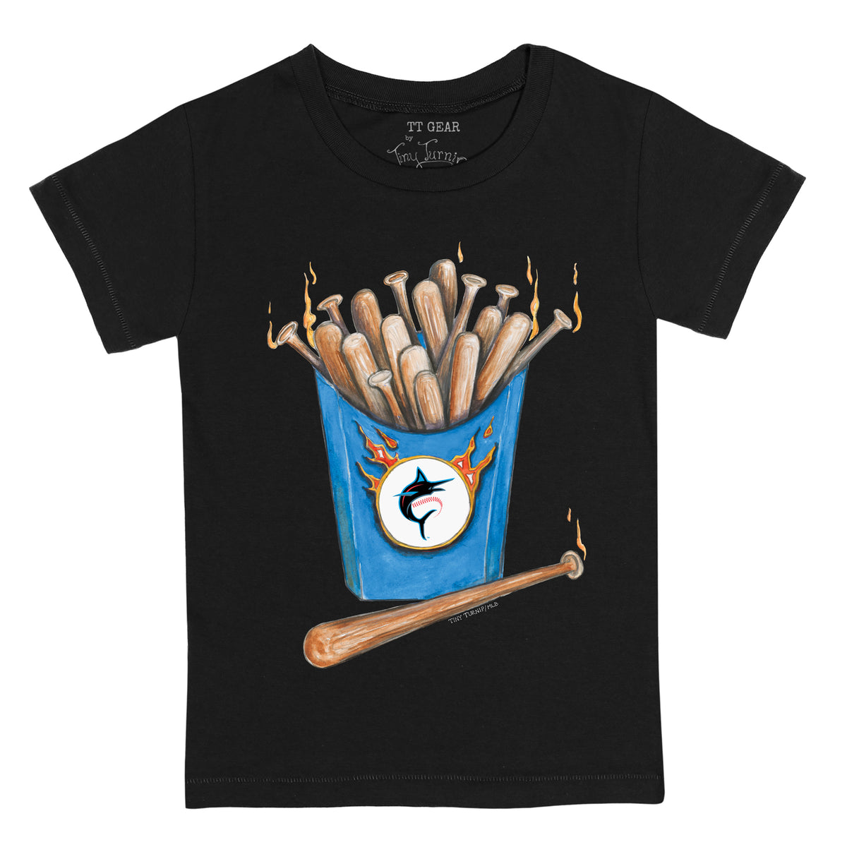 Miami Marlins Hot Bats Tee Shirt
