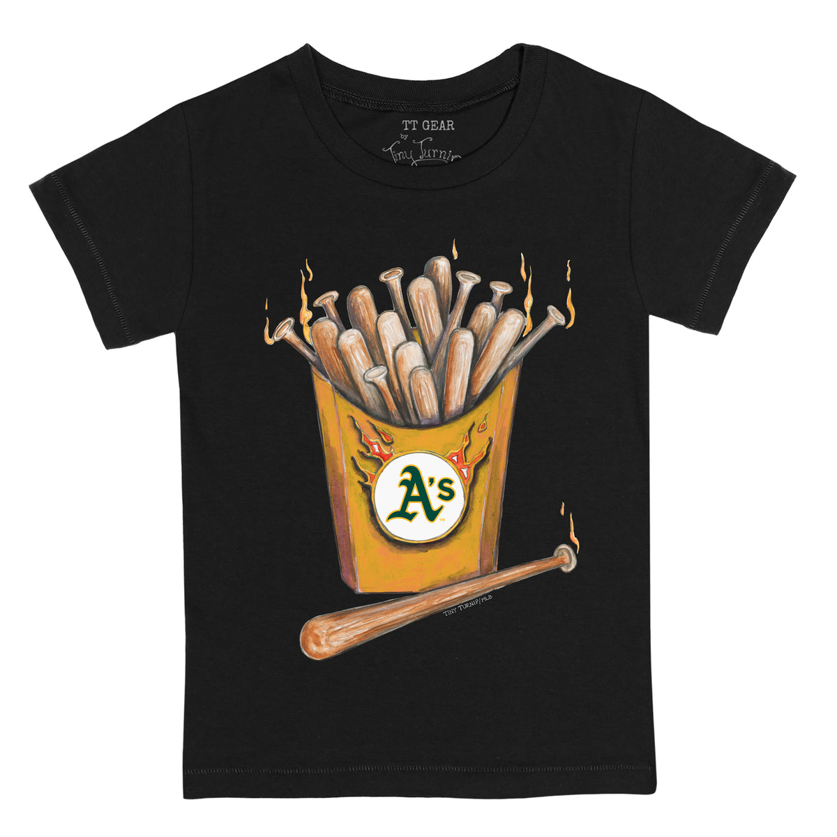 Oakland Athletics Hot Bats Tee Shirt