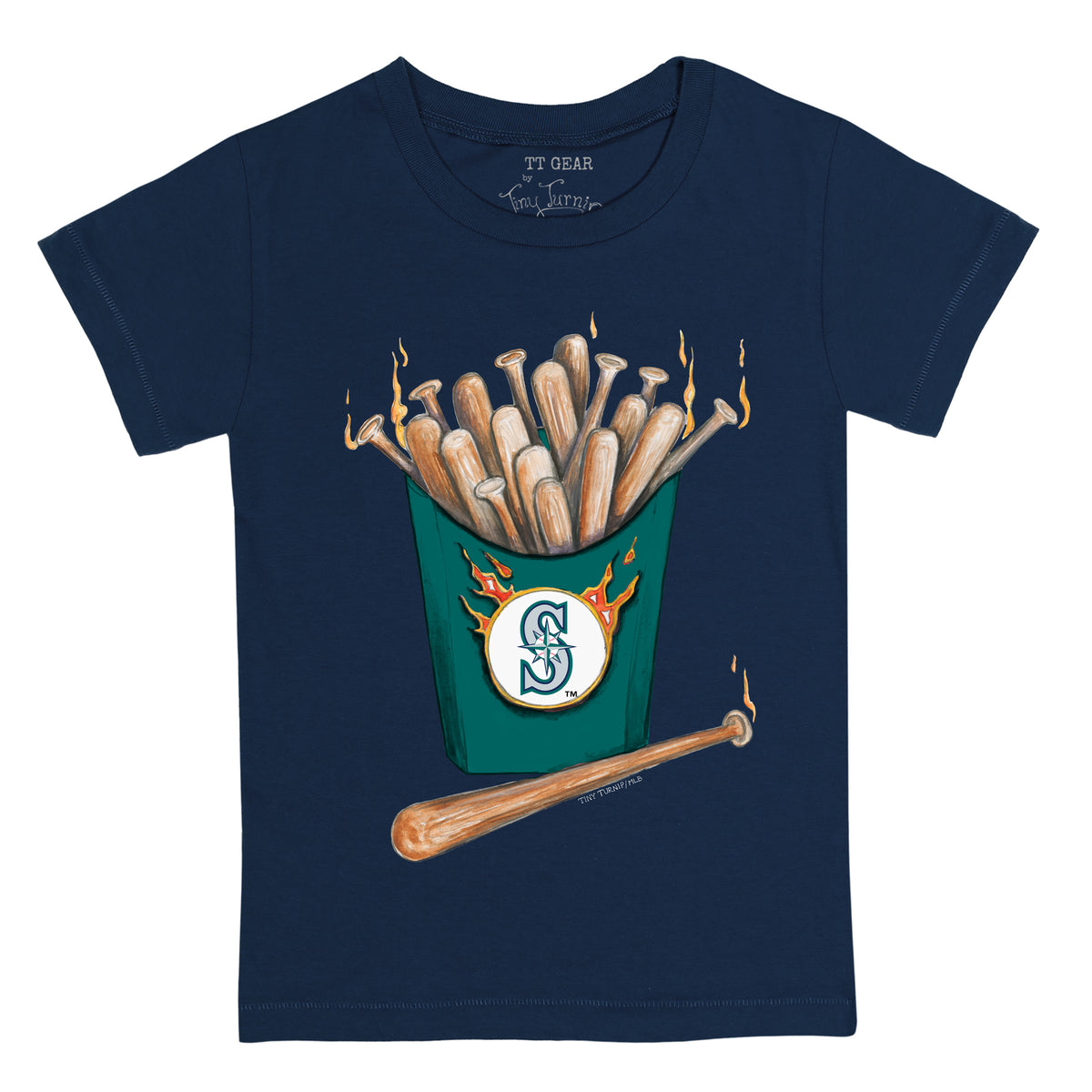 Seattle Mariners Hot Bats Tee Shirt