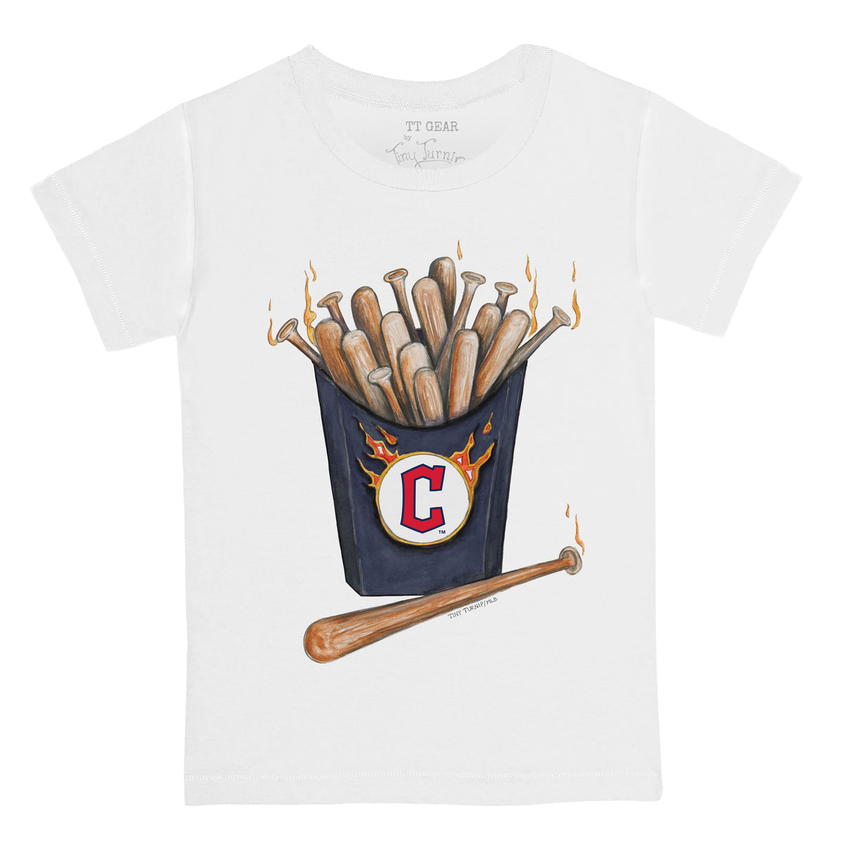 Cleveland Guardians Hot Bats Tee Shirt