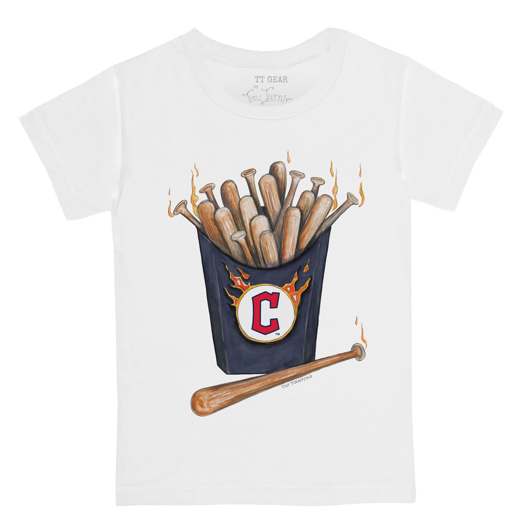 Cleveland Guardians Hot Bats Tee Shirt