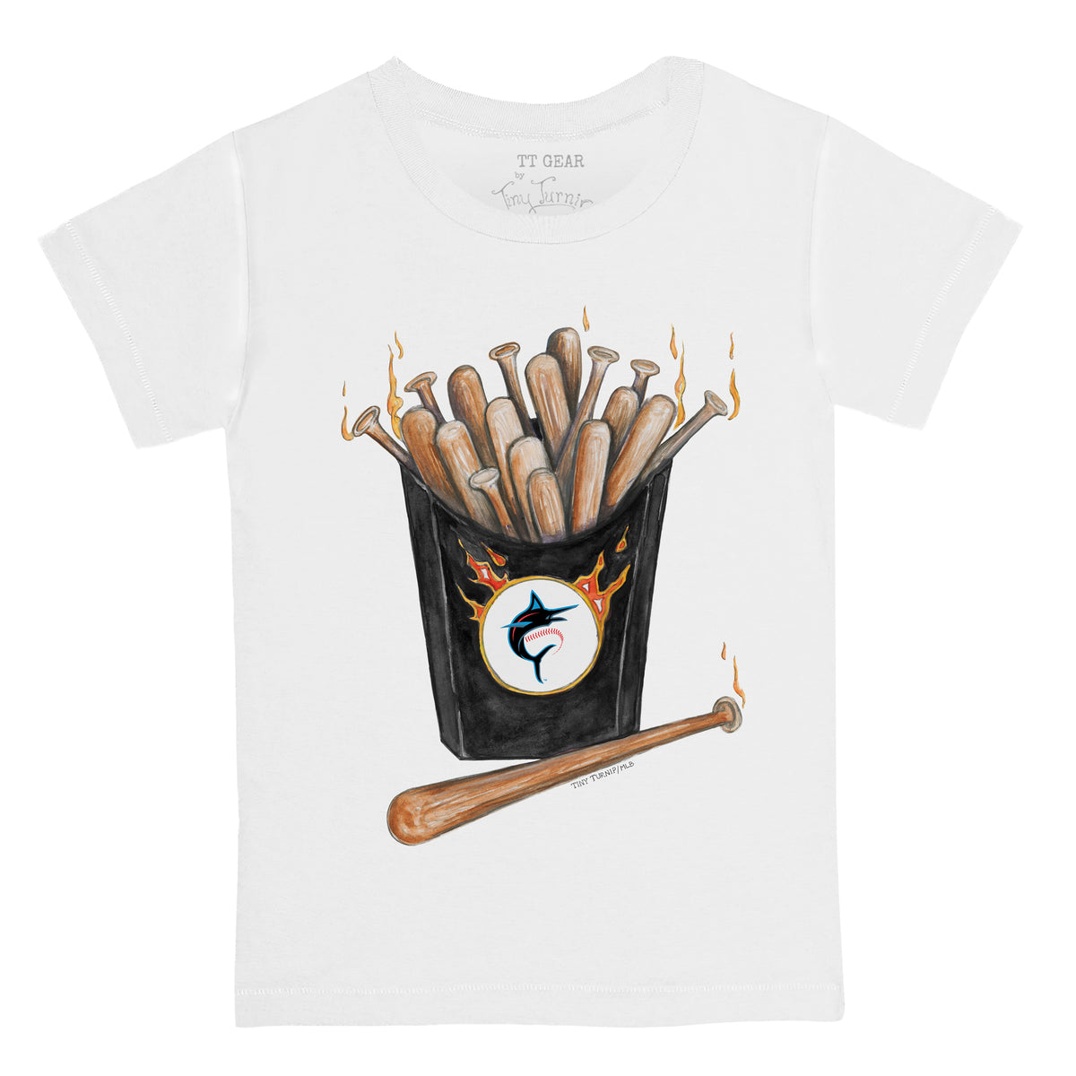 Miami Marlins Hot Bats Tee Shirt