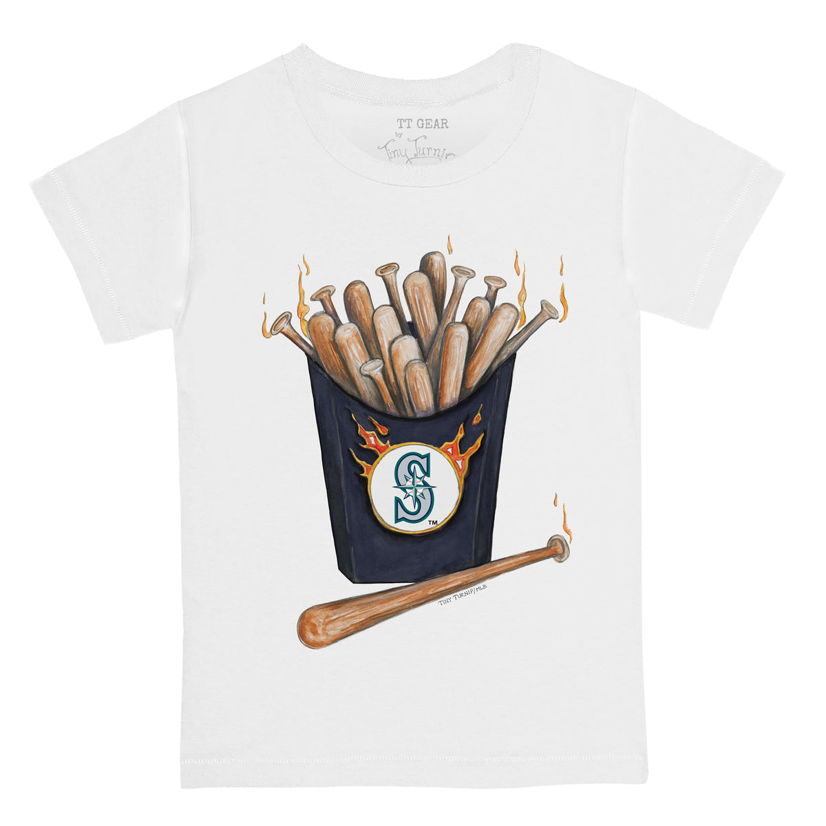 Seattle Mariners Hot Bats Tee Shirt
