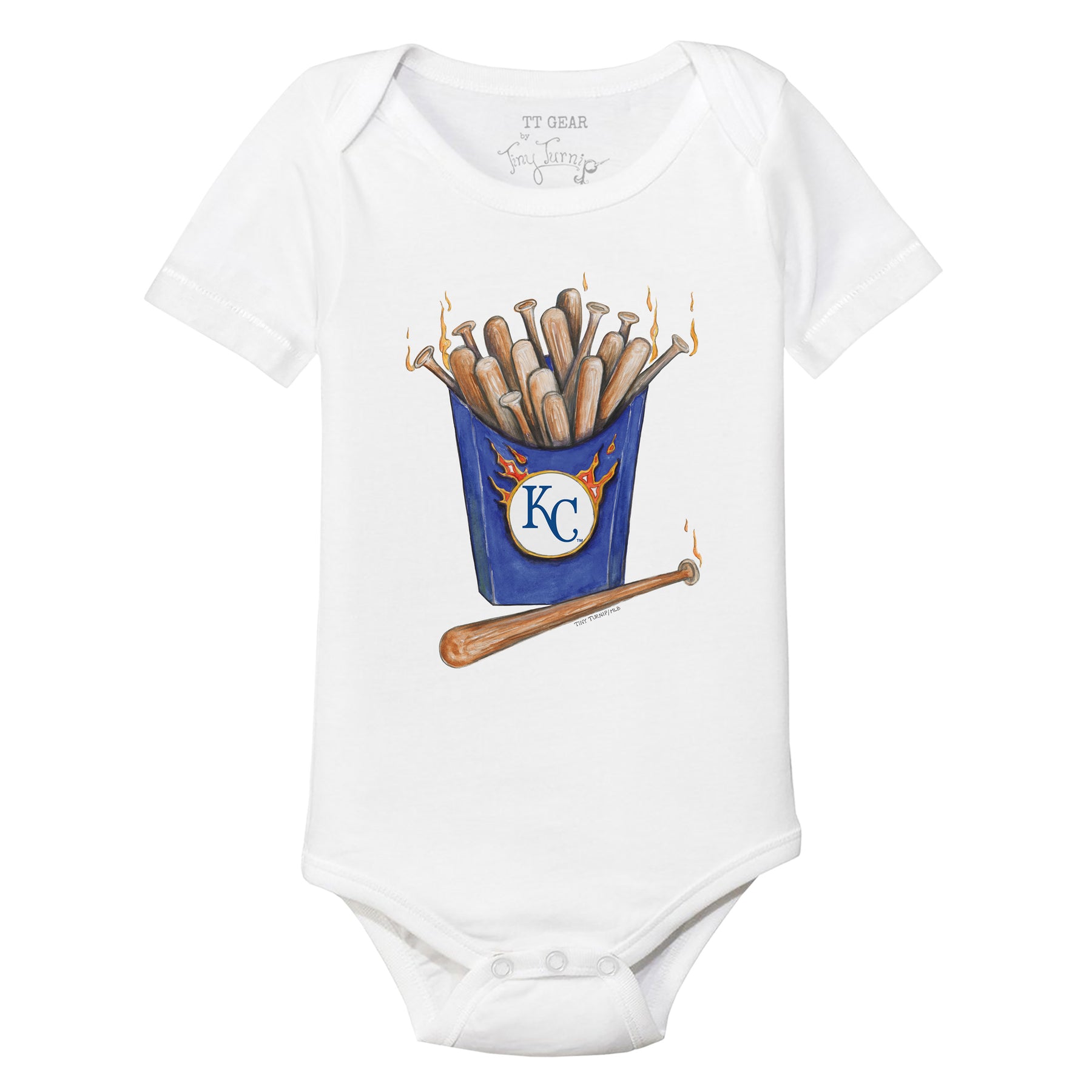 Kansas City Royals Hot Bats Short Sleeve Snapper