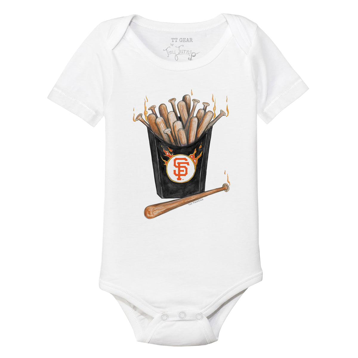 San Francisco Giants Hot Bats Short Sleeve Snapper