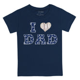 Atlanta Braves I Love Dad Tee Shirt