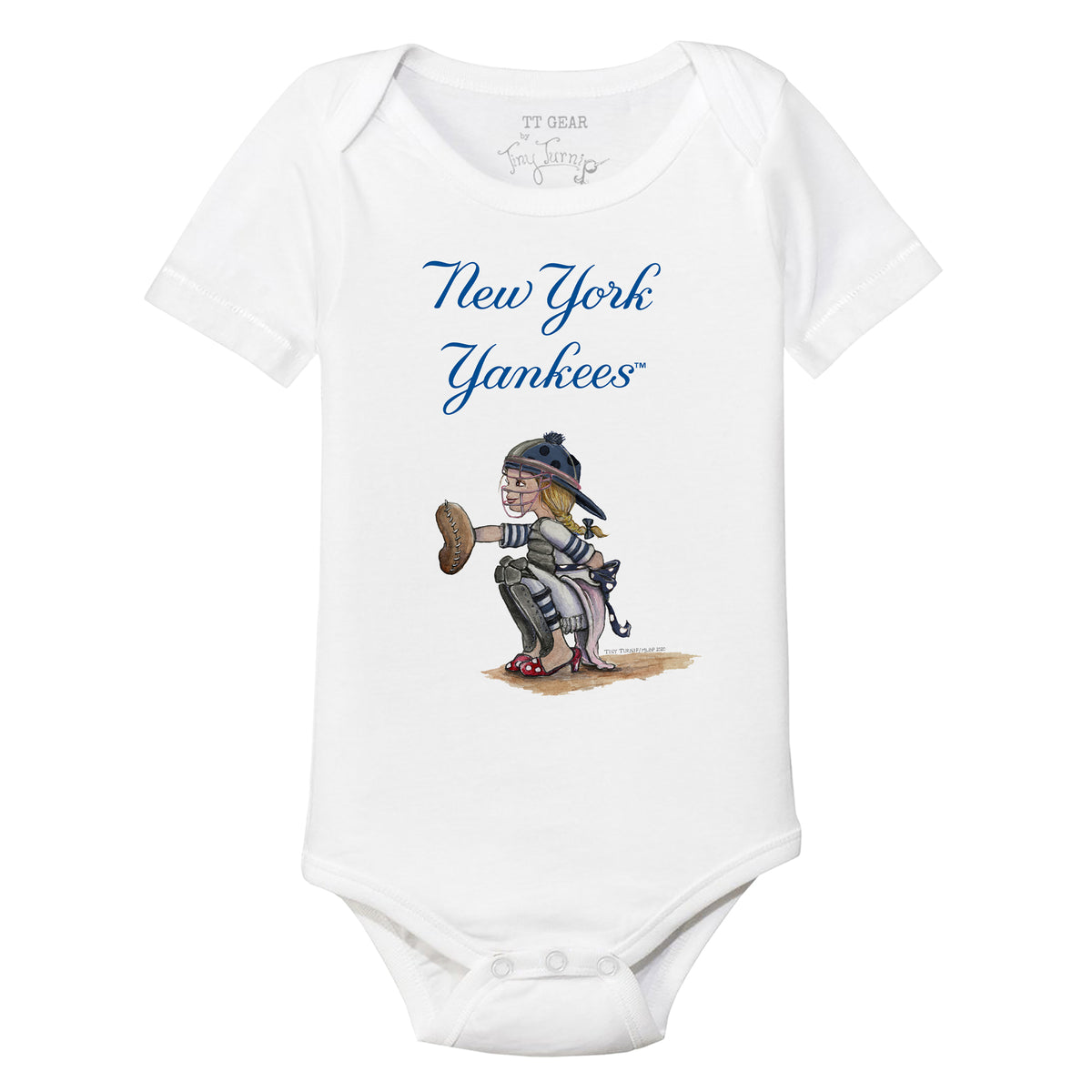 New York Yankees Kate the Catcher Short Sleeve Snapper