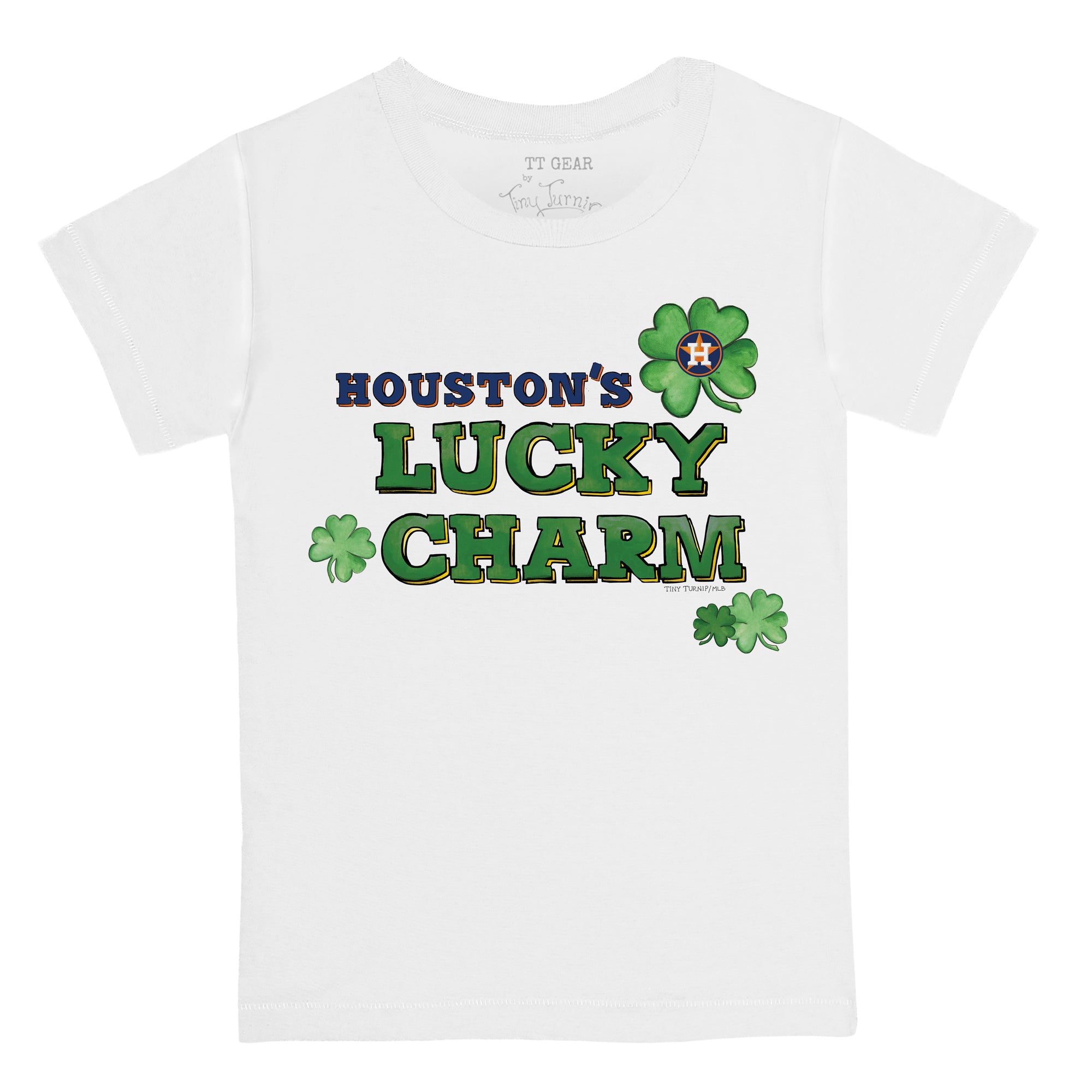 Houston Astros Lucky Charm Tee Shirt 6M / White