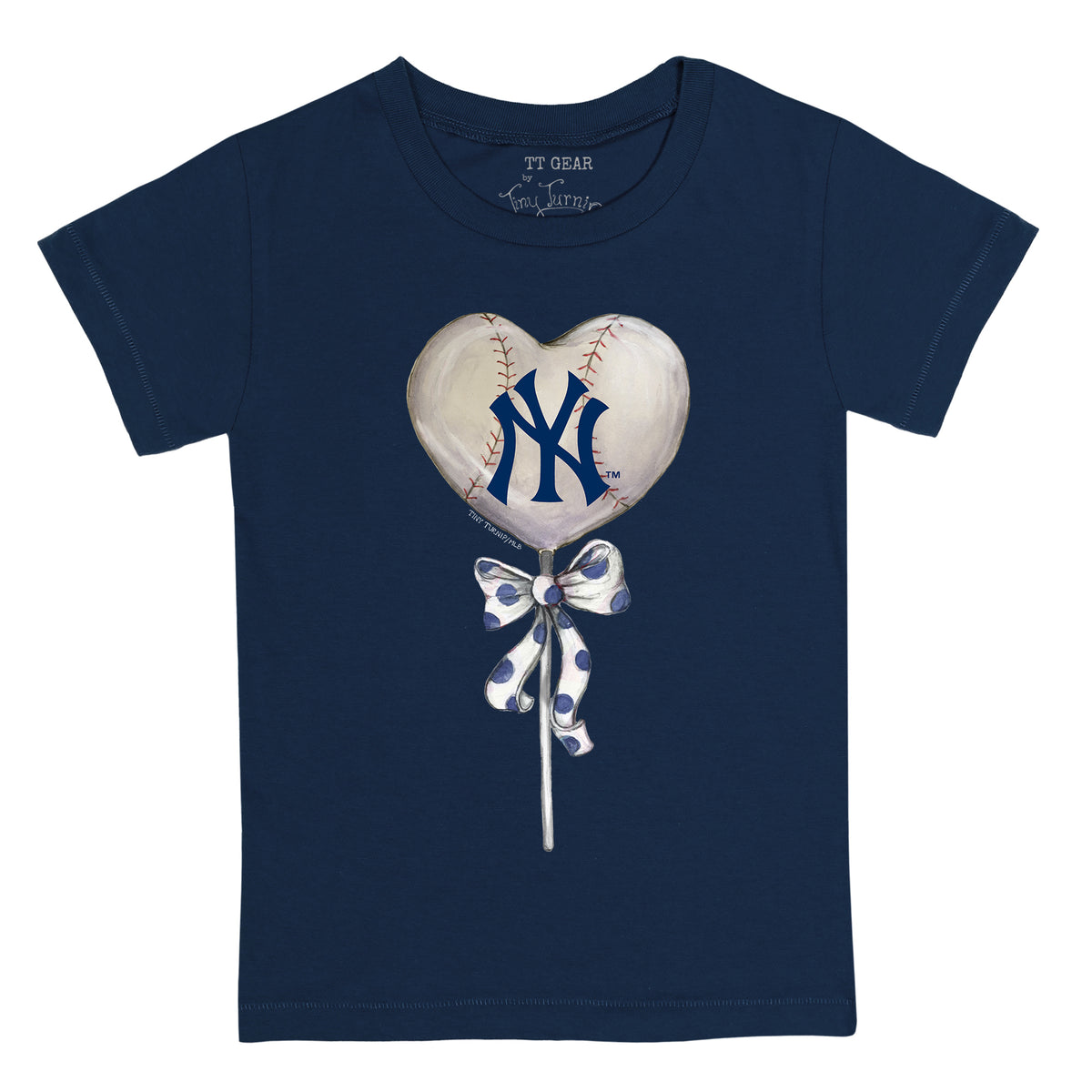 New York Yankees Heart Lolly Tee Shirt