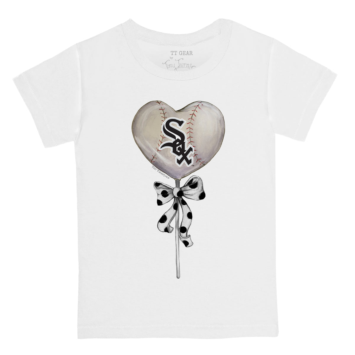 Chicago White Sox Heart Lolly Tee Shirt